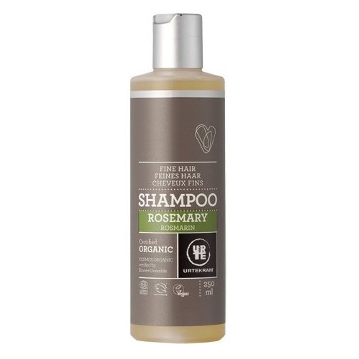 Urtekram rosmarin Shampoo, 250ml.