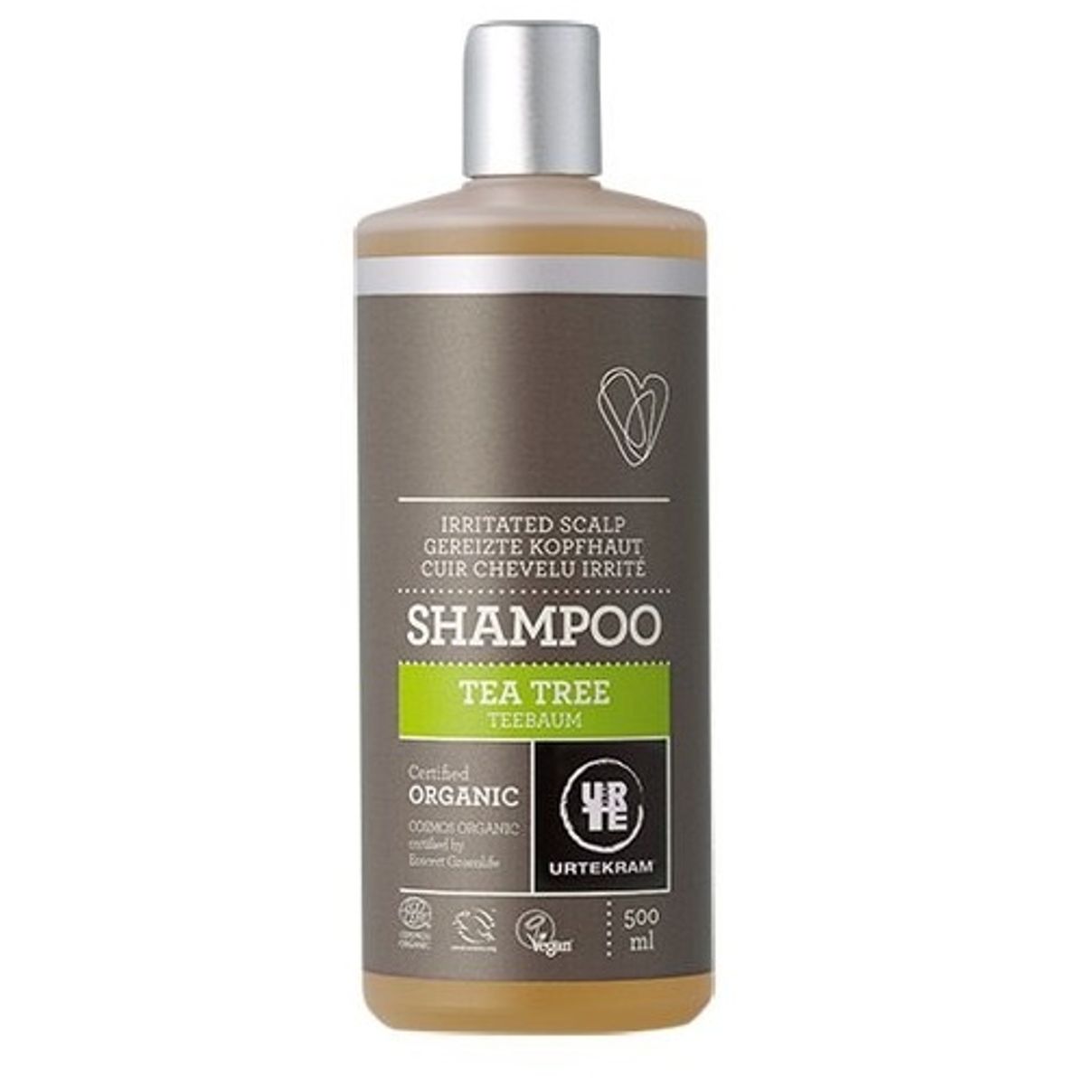 Urtekram tea tree Shampoo, 500ml.