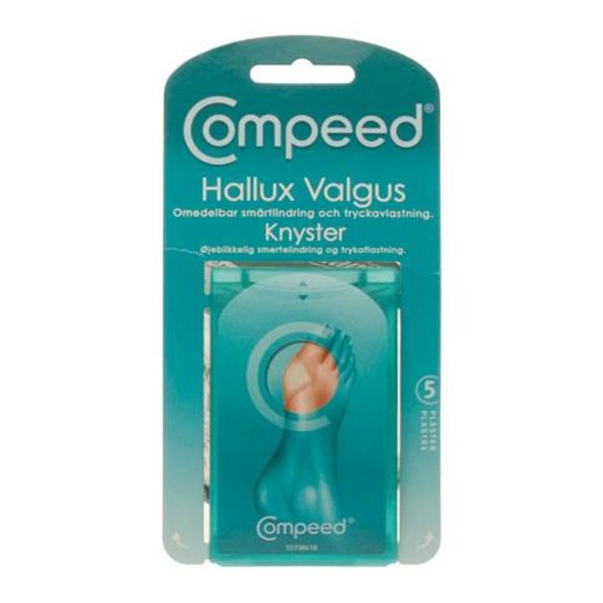 Compeed knyste plaster. 5stk.