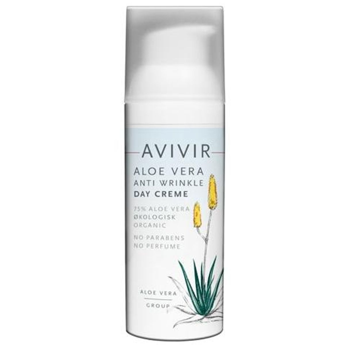 AVIVIR Aloe Vera Anti Wrinkle Day Creme, 50ml.