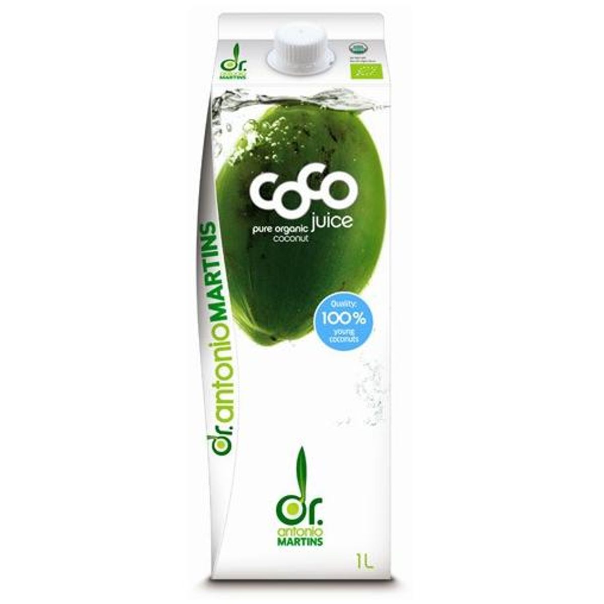 Dr. Martins Coco Juice Pure Ø, 1ltr.