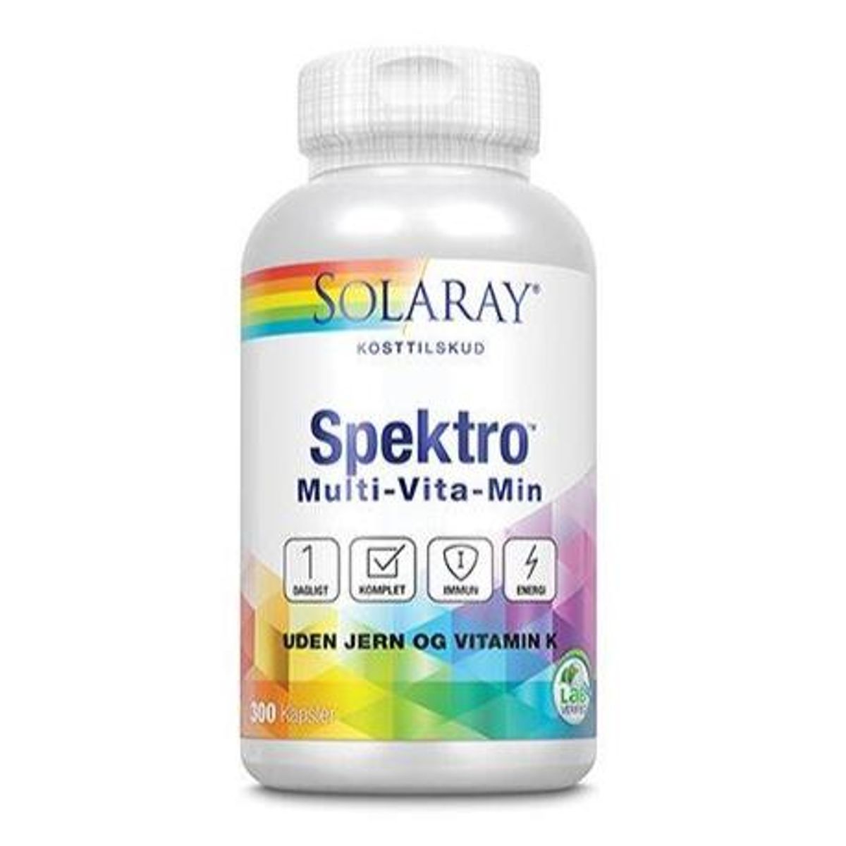 Spektro u. jern Multi-vitamin 300 kapsler