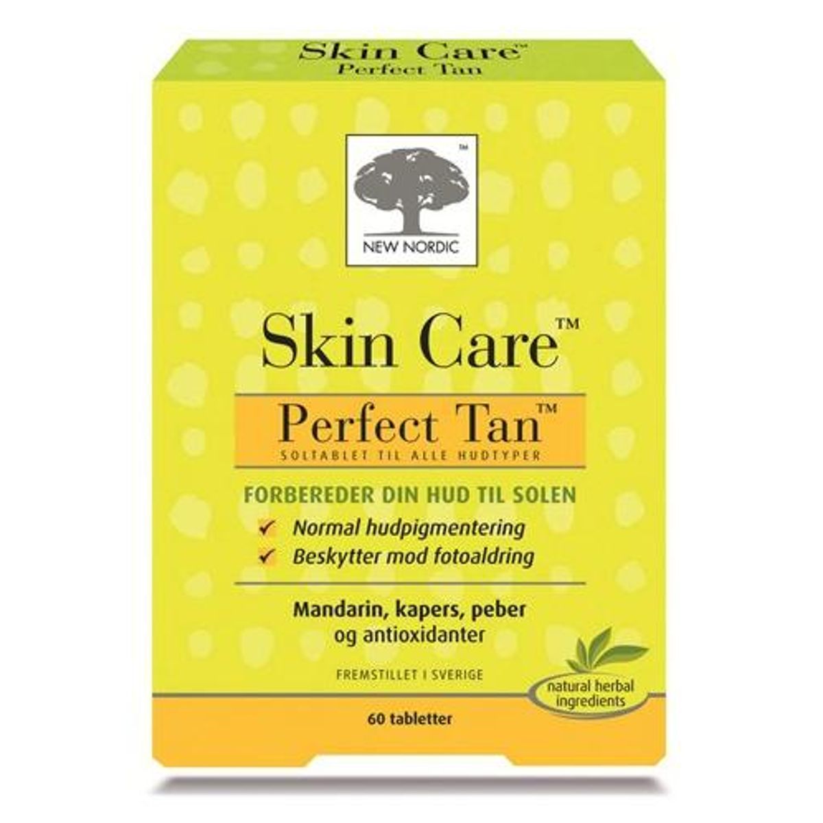 Skincare perfect tan, 180tab.