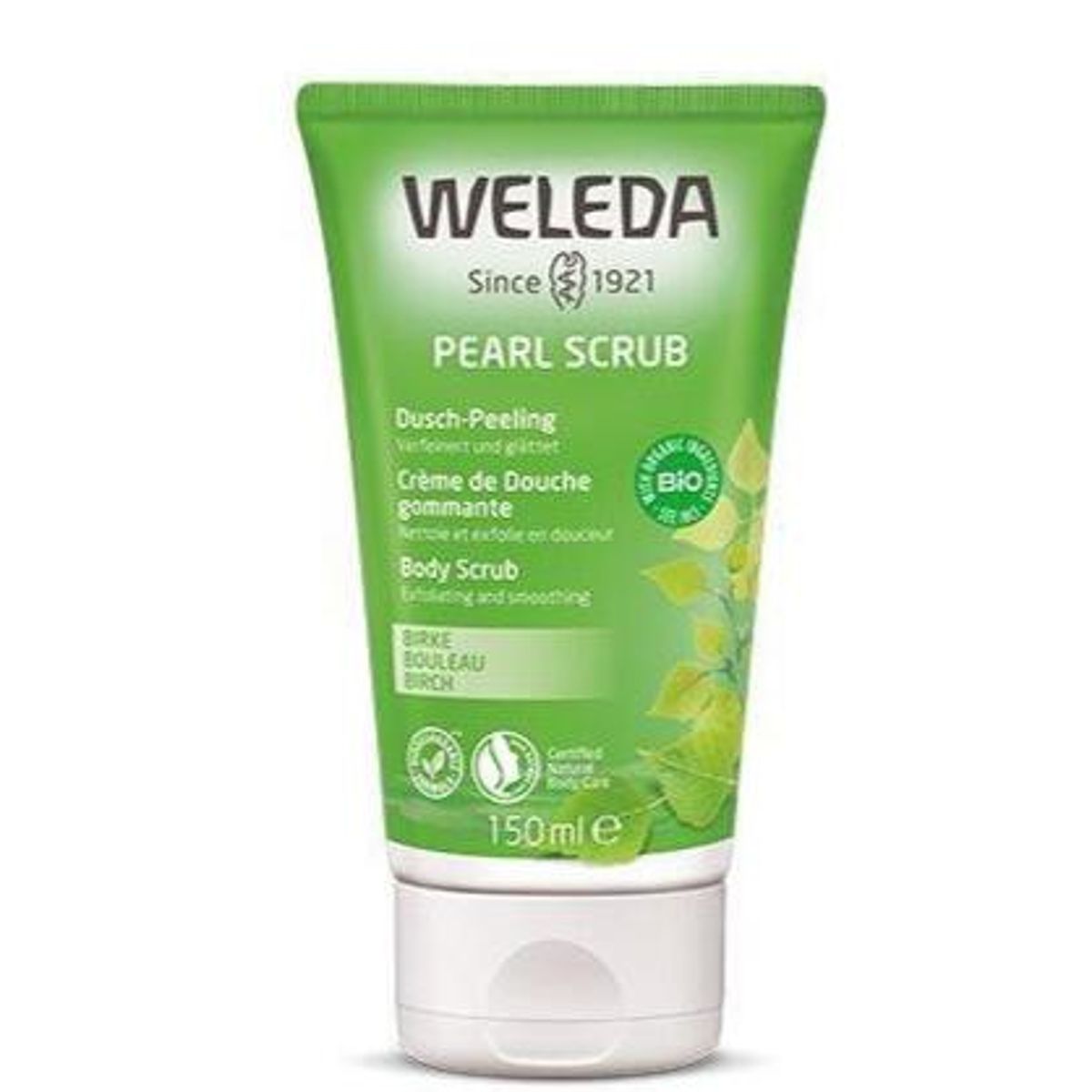 Weleda Birch Pearl Body scrub, 150ml.