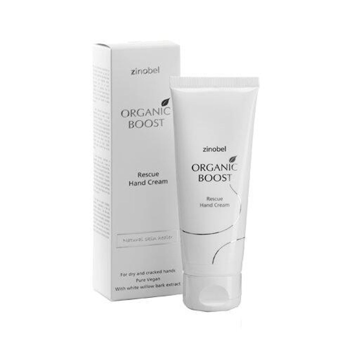 Zinobel Hand Cream Rescue Organic Boost, 75ml.