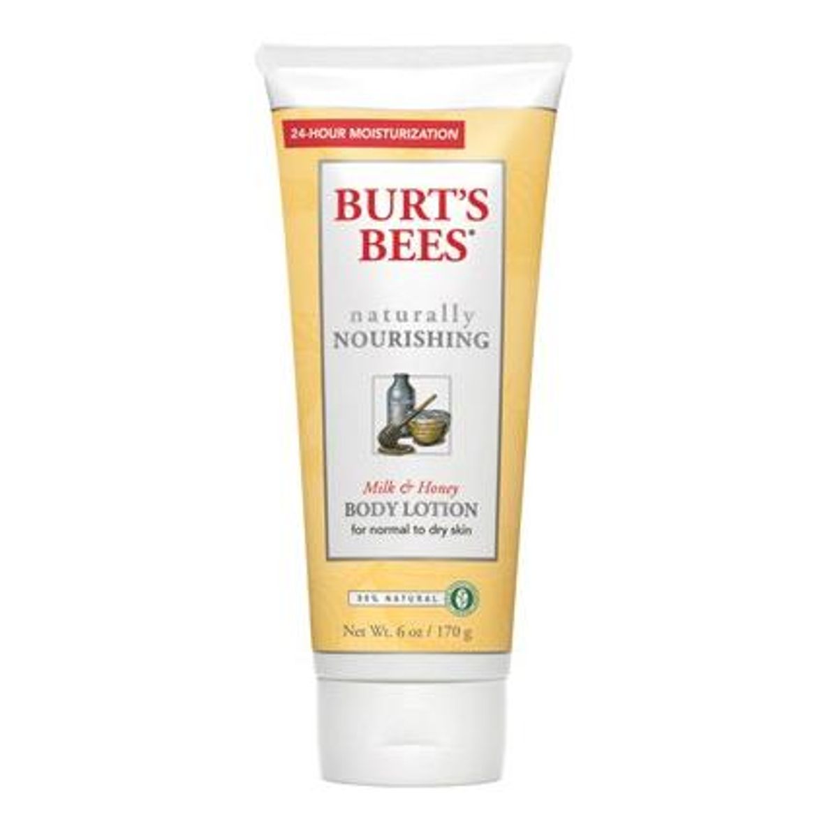 Burt ´s Bees Bodylotion milk/honey, 170g.