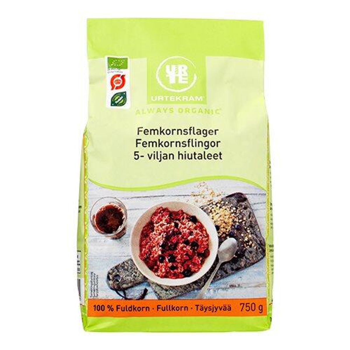 Femkornsflager Ø, 750g.