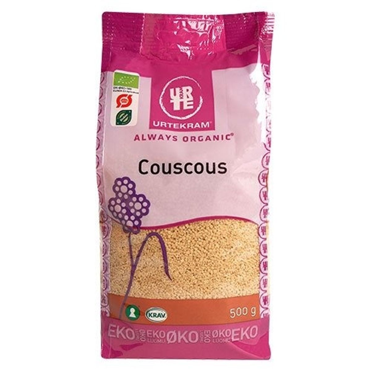 Urtekram Couscous Ø, 500g.