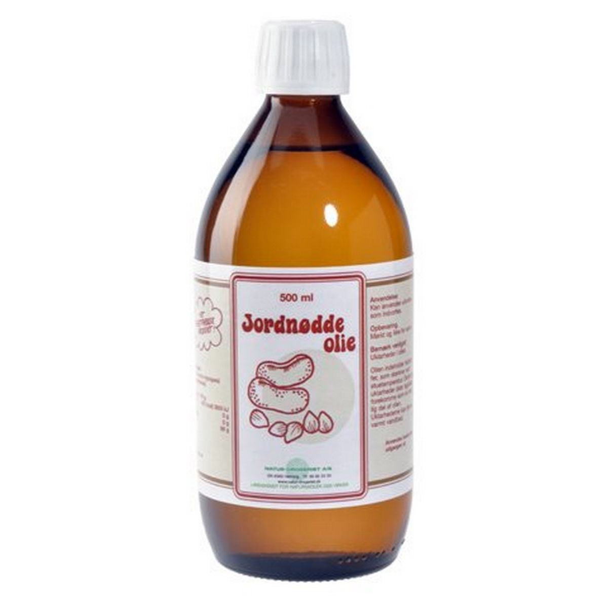 Jordnøddeolie Natur Drogeriet, 500ml.