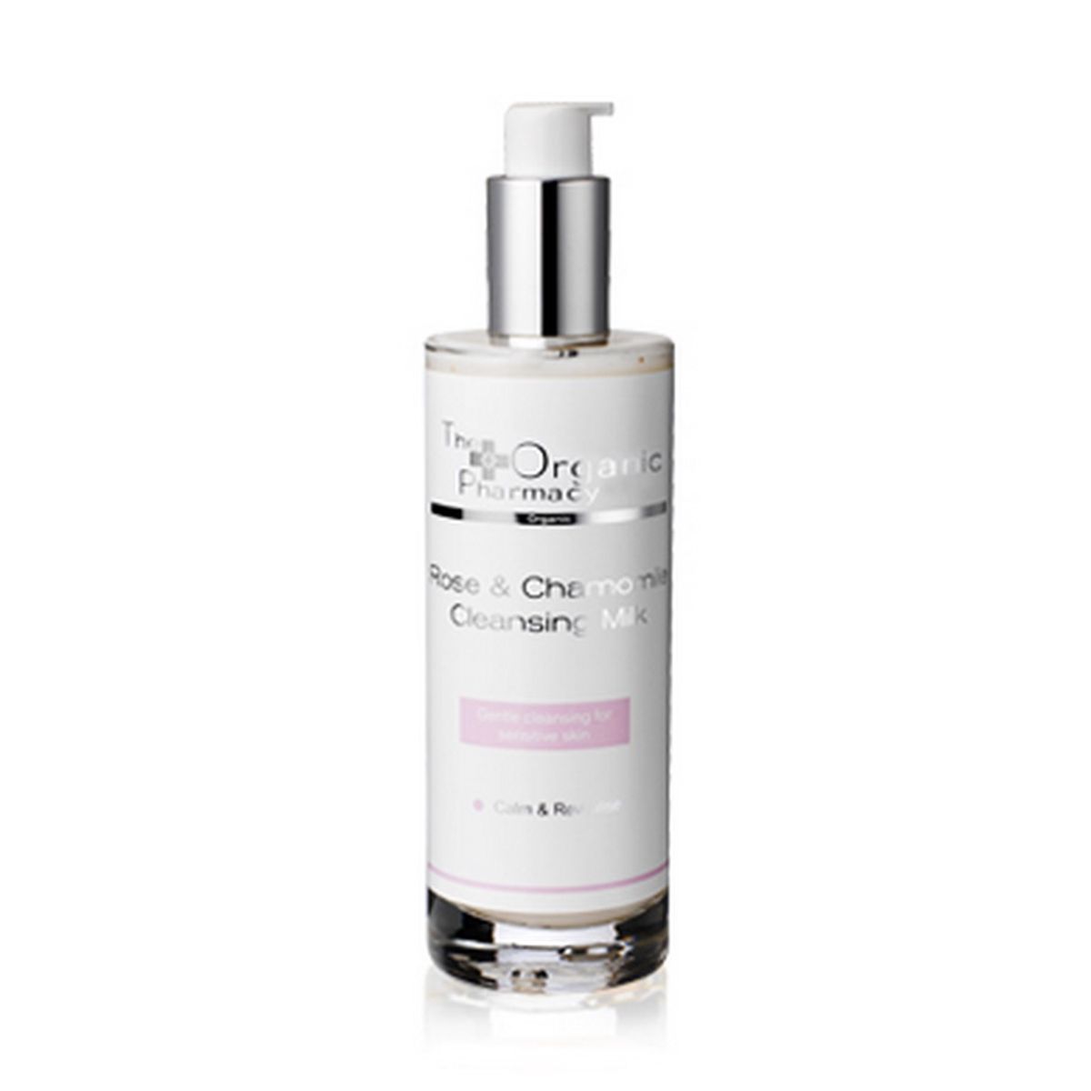 The Organic Pharmacy Rose & Chamomile Cleansing Milk, 100ml.