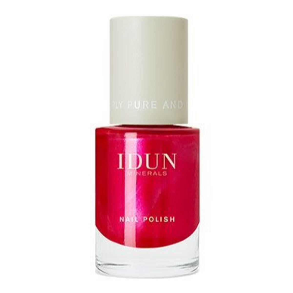 IDUN Minerals Nail Polish Cinnober, 11ml.