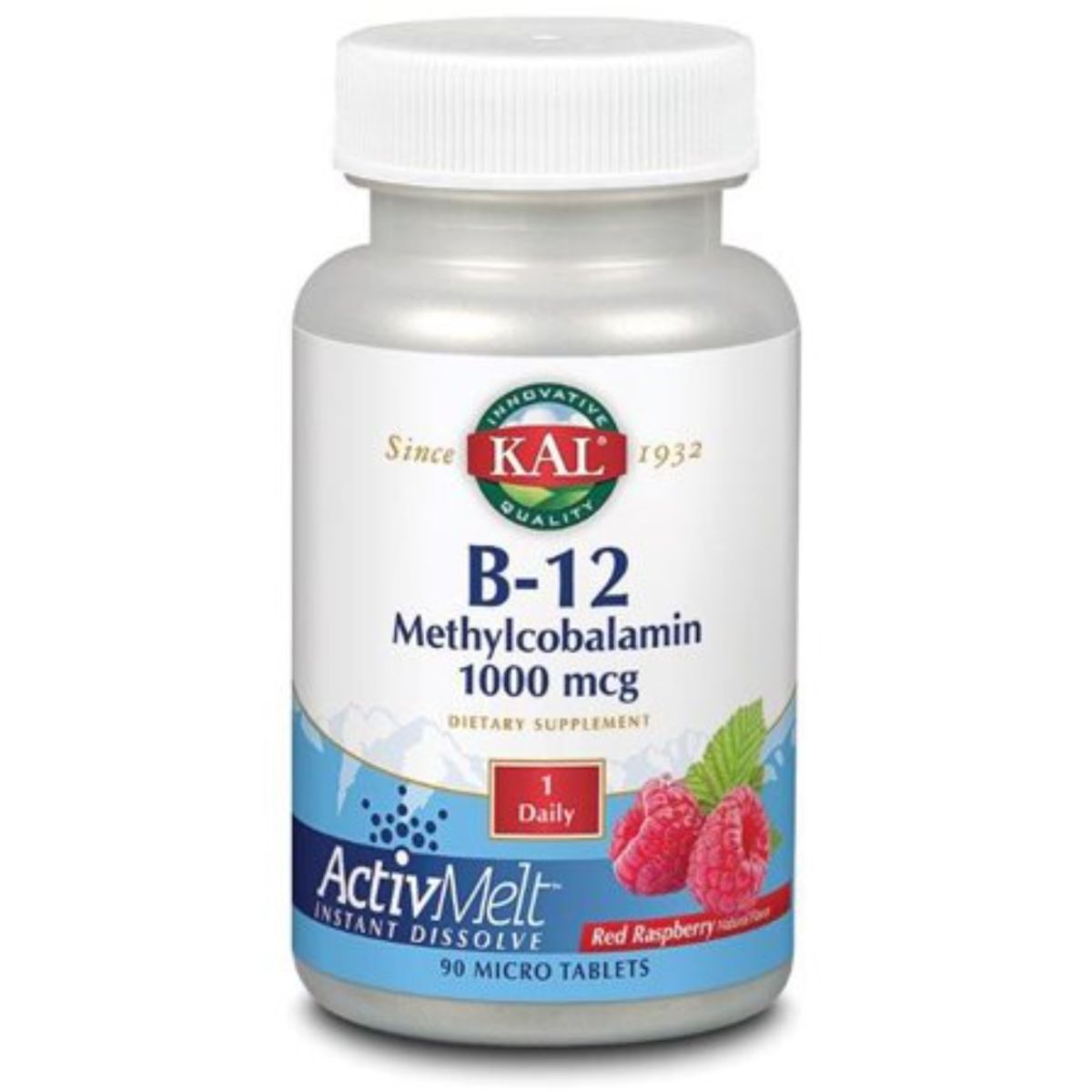 B12 Methylcobalamin, 90tab.