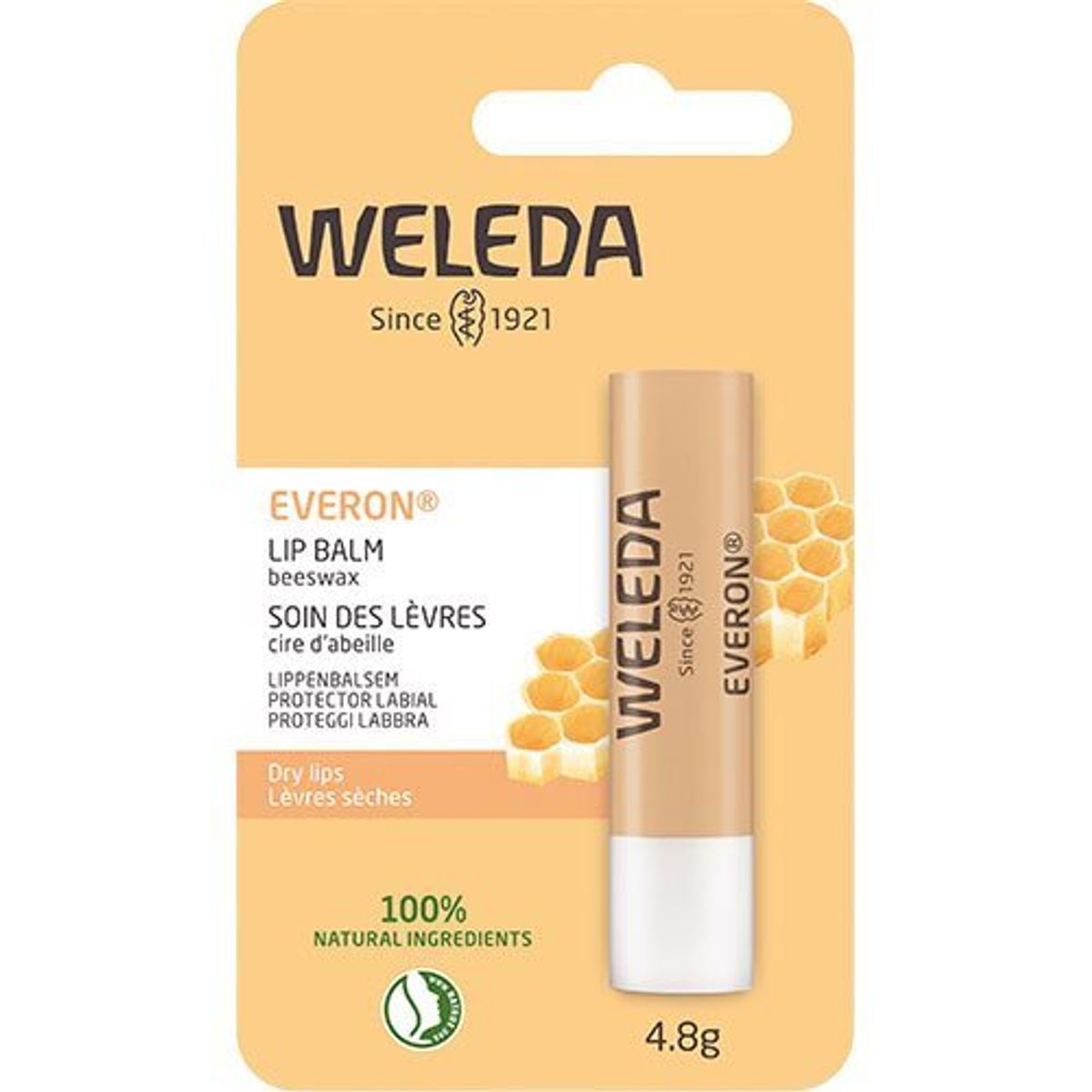 Weleda Everon Lip Balm, 4g.