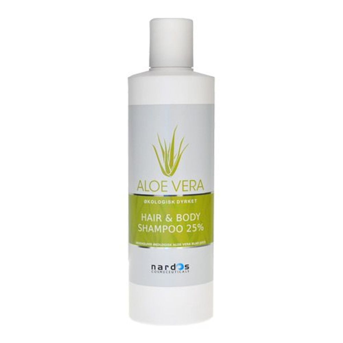 Aloe Vera hair & body shampoo 25%, 300ml.