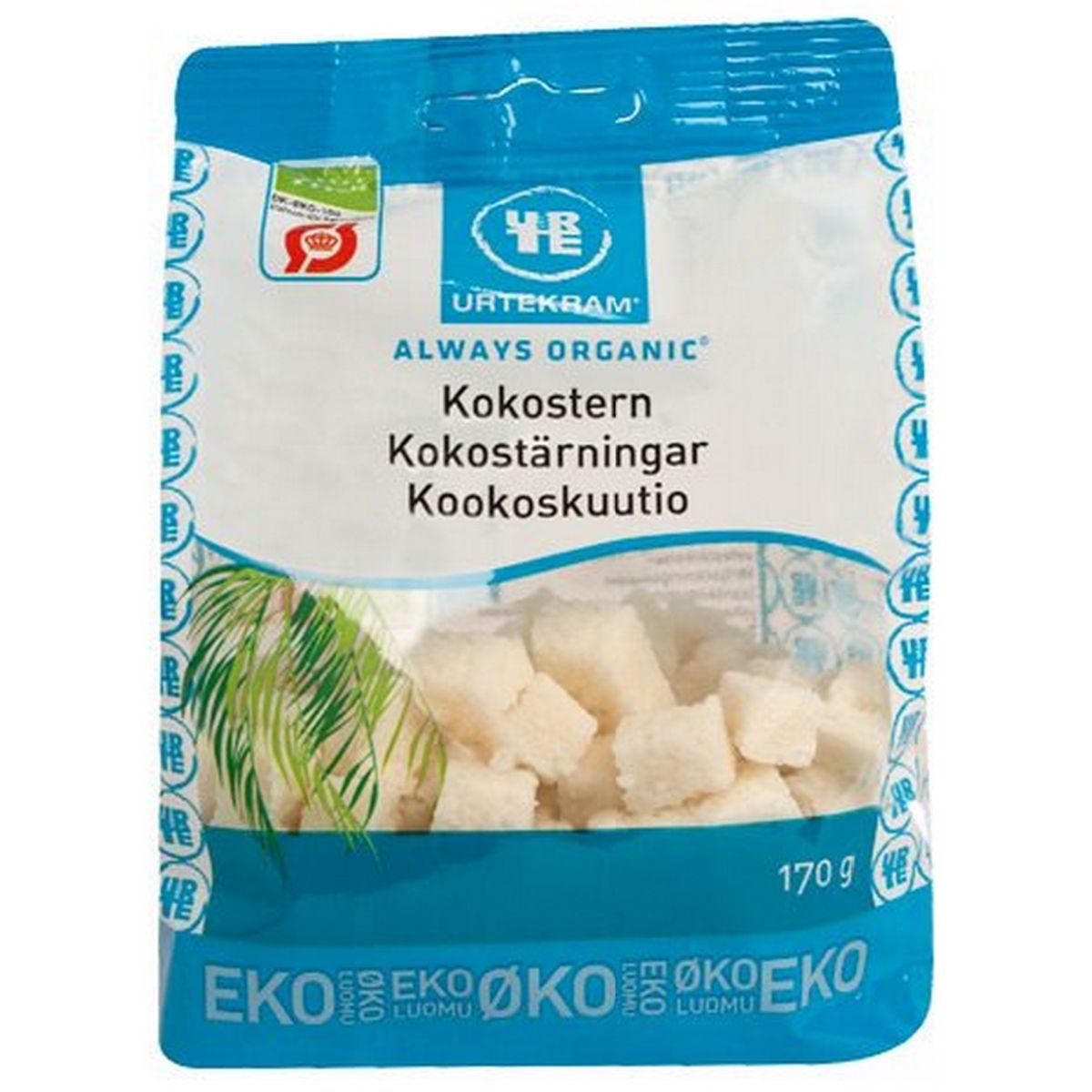 Urtekram Kokostern Ø, 170g