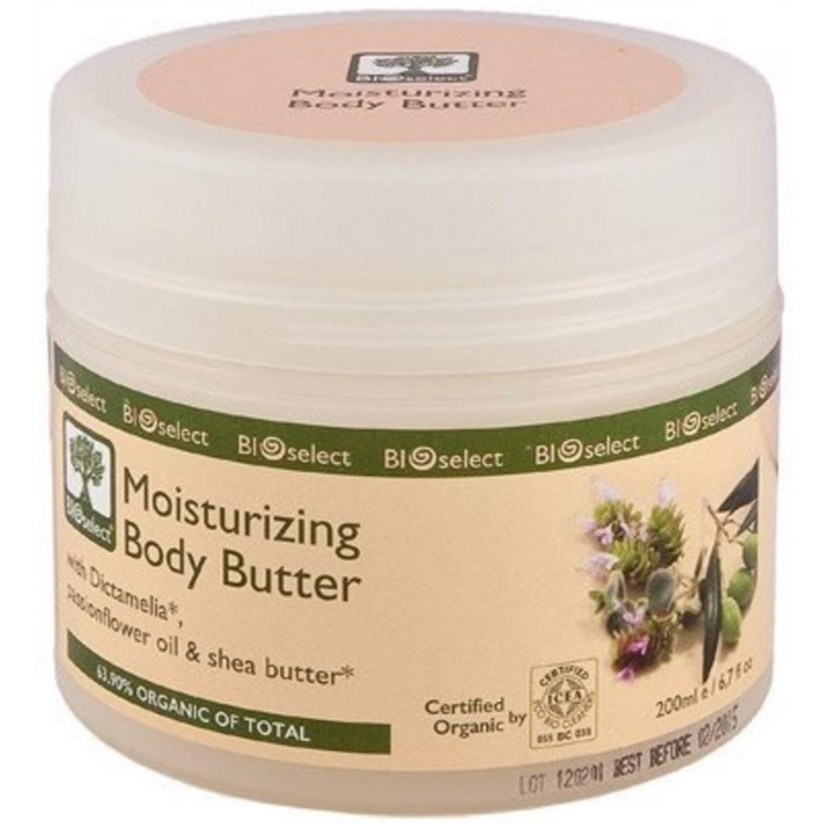 Bioselect Bodybutter, 200ml.