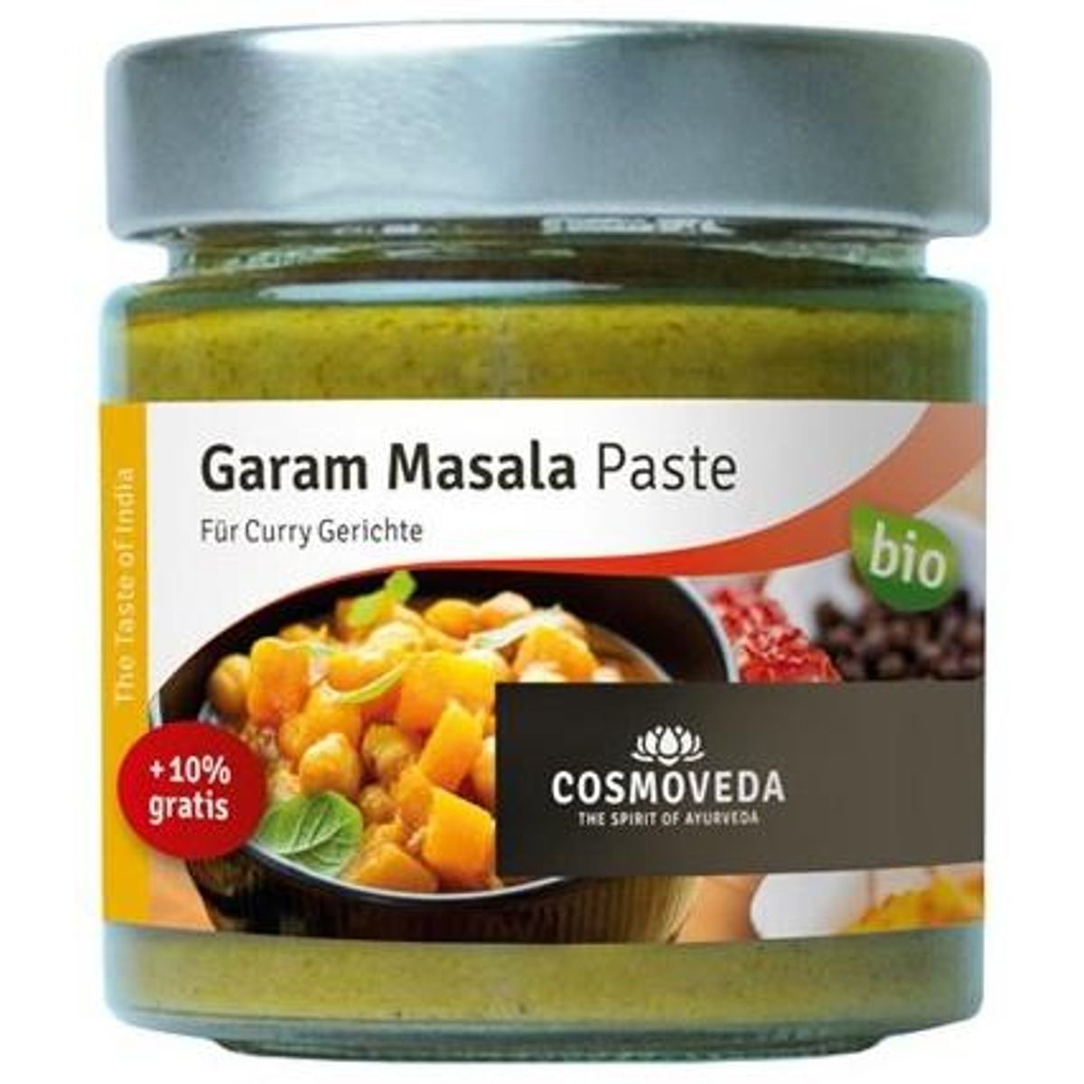 Cosmoveda Garam Masala Paste Ø, 175g.