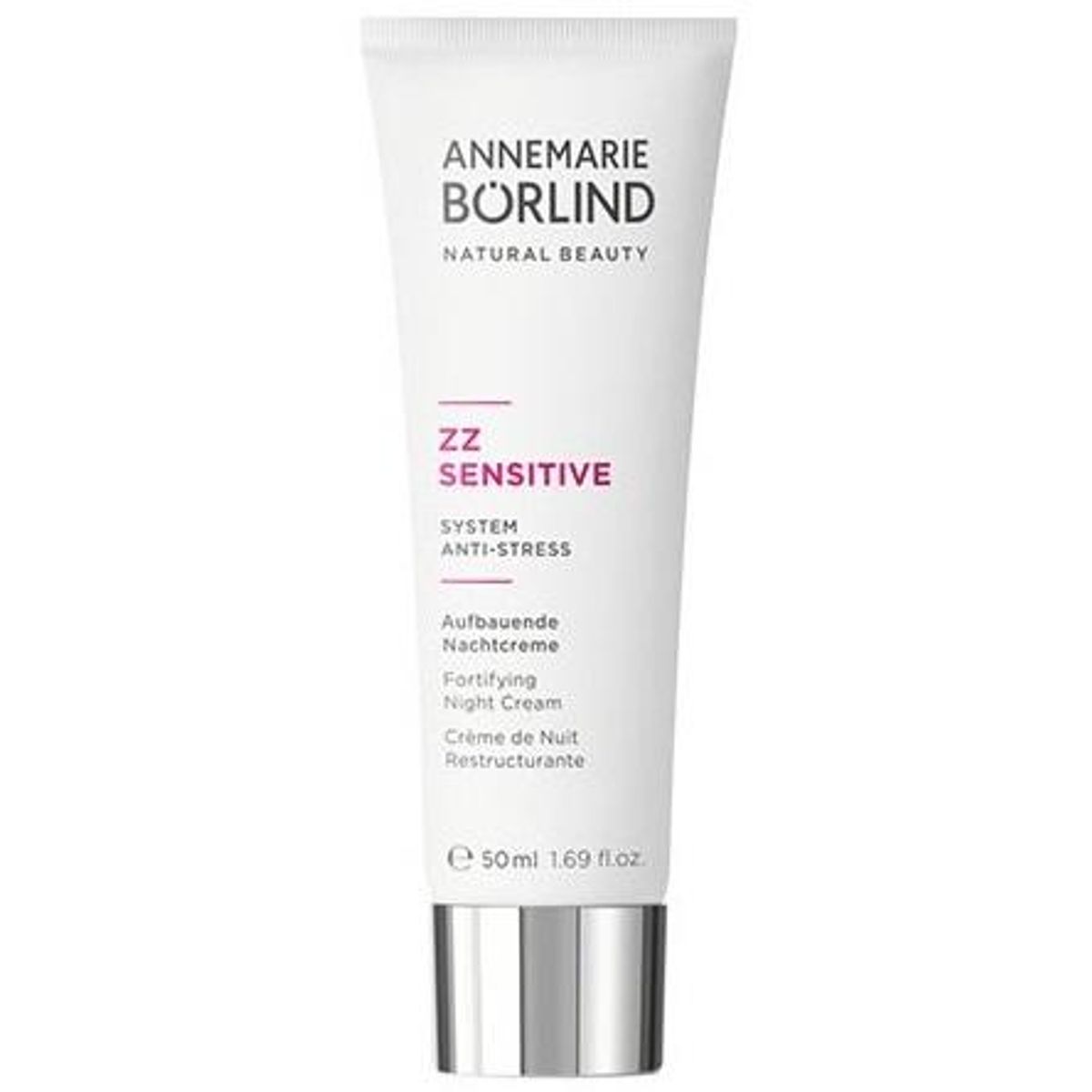 AnneMarie Börlind ZZ Sensitive Night cream Fortifying System anti-stress, 50ml.