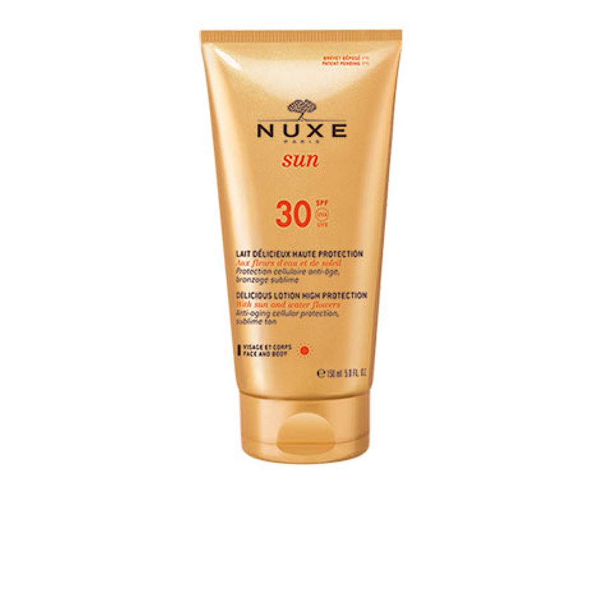 NUXE SUN Delicious Face & Body Lotion SPF30, 150ml.