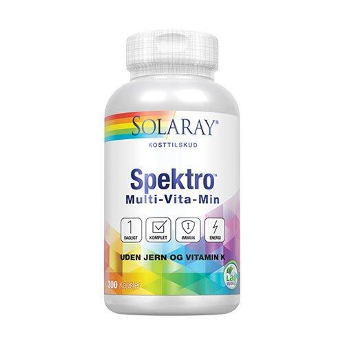 Spektro u. jern Multi vitamin 100 kapsler