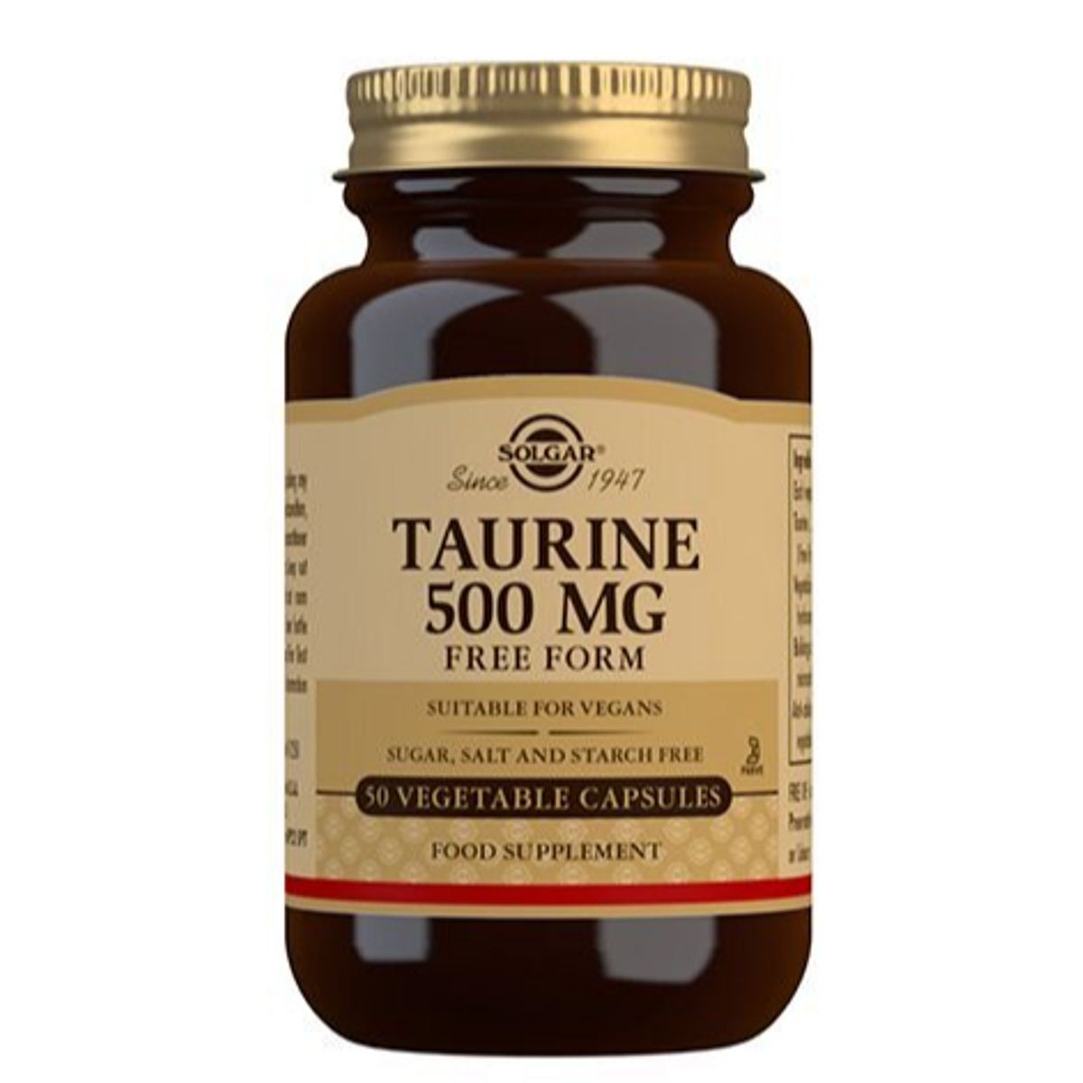 Solgar Taurine, 50 kaps.