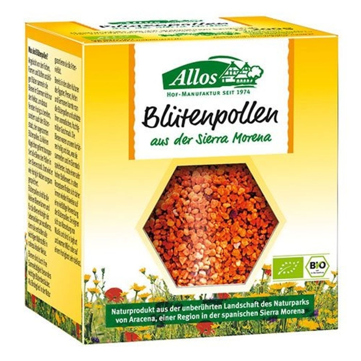 Allos Blomsterpollen, bipollen Ø, 200g.