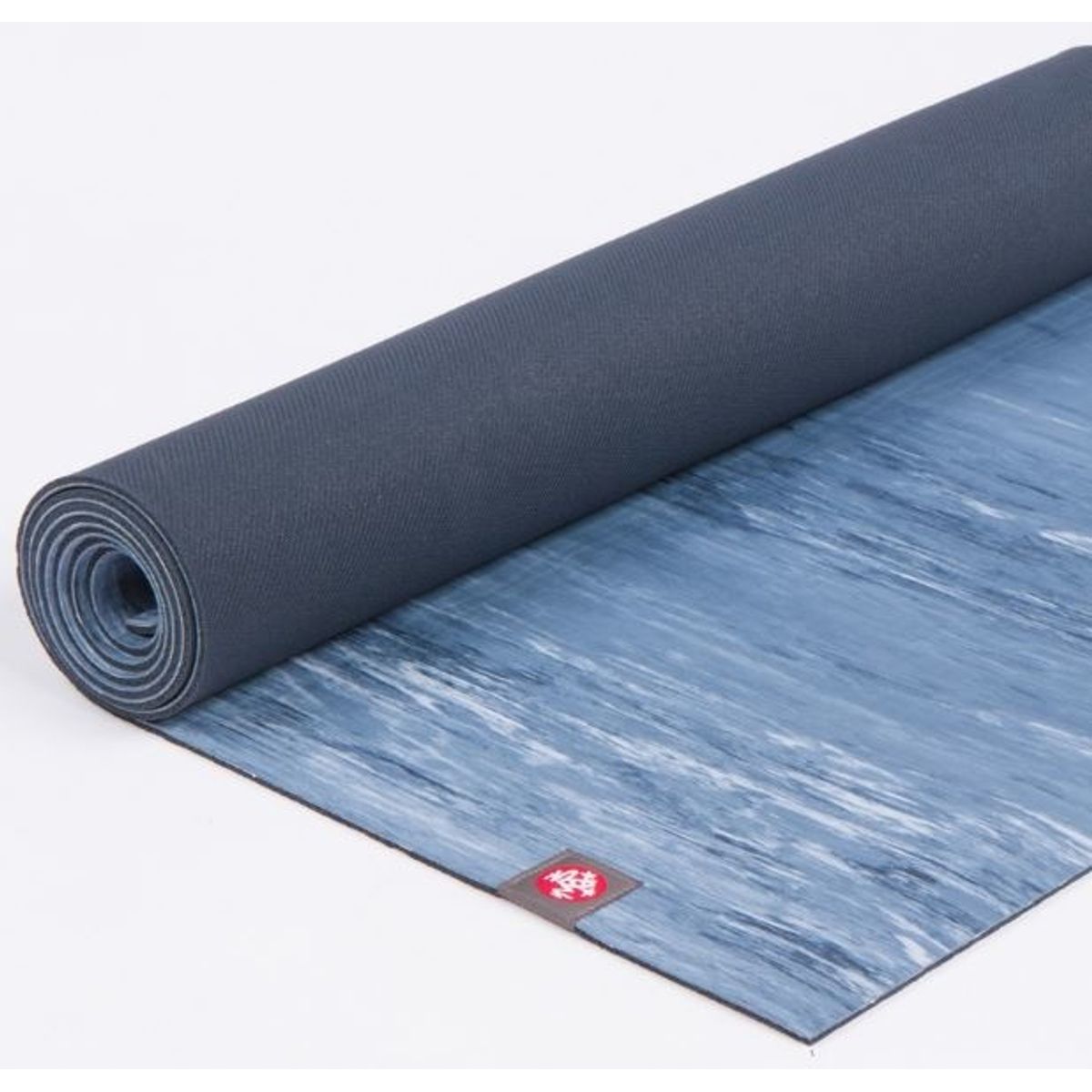 Manduka eKO Lite Yogamåtte Marbled Blue, 4mm.