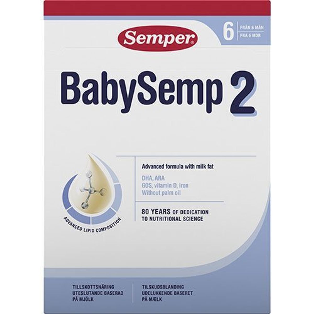 Semper Babysemp 2, 800g.