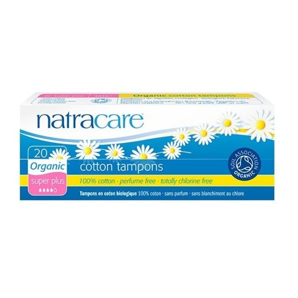 Natracare tampon super plus 20 stk.