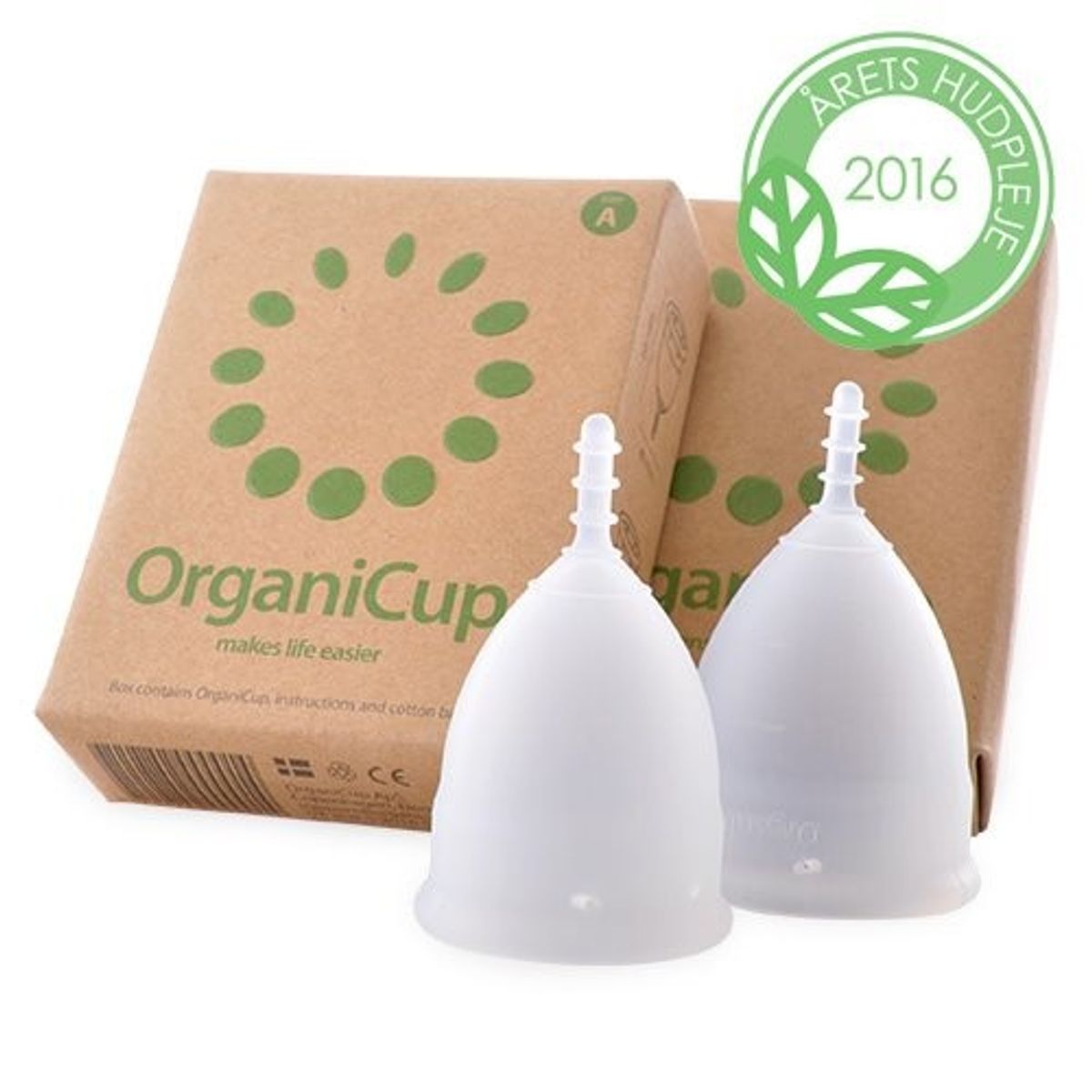 OrganiCup model A menstruationskop, 1 stk