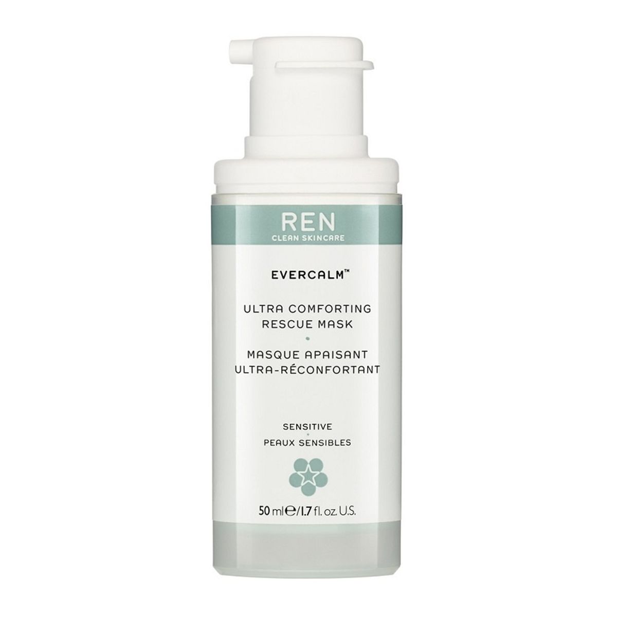 REN Clean Skincare Evercalm Ultra Comforting Rescue Mask 50ml.