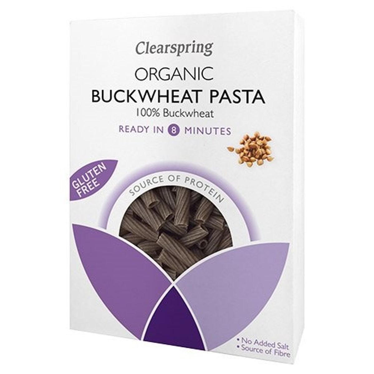 Boghvede pasta Tortiglioni Ø, 250 g.