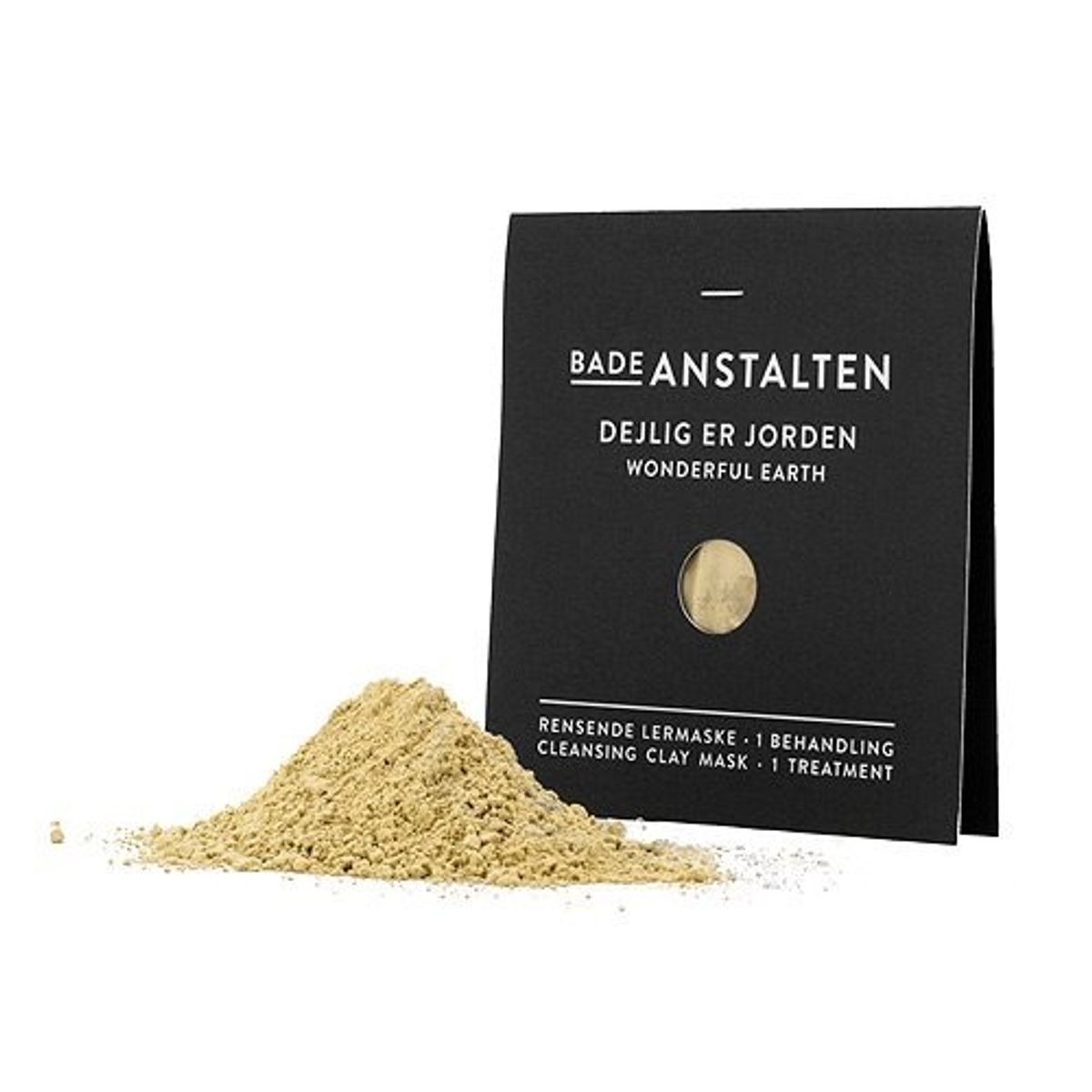 Badeanstalten Ansigtsmaske rensende dejlig er Jorden, 15ml