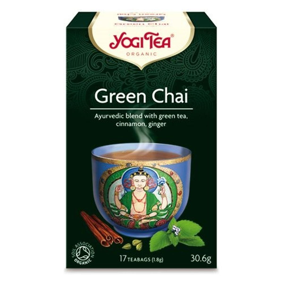 Yogi Tea Green Chai Ø, 17 br