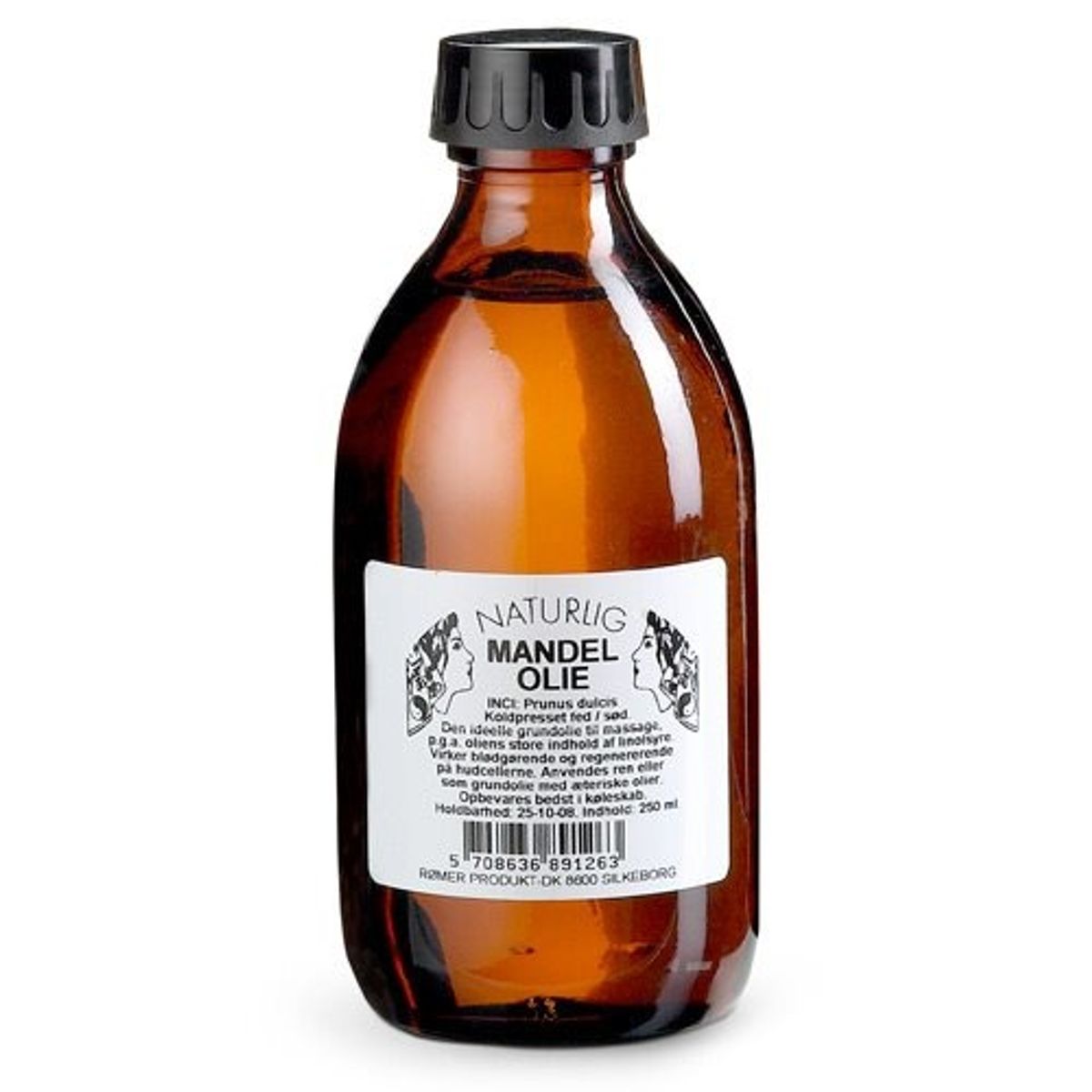 Mandelolie massageolie, 250 ml