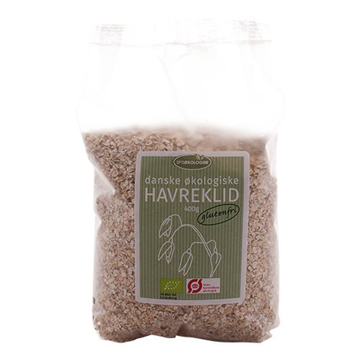 Havreklid glutenfri Ø Spis Økologisk, 400 g