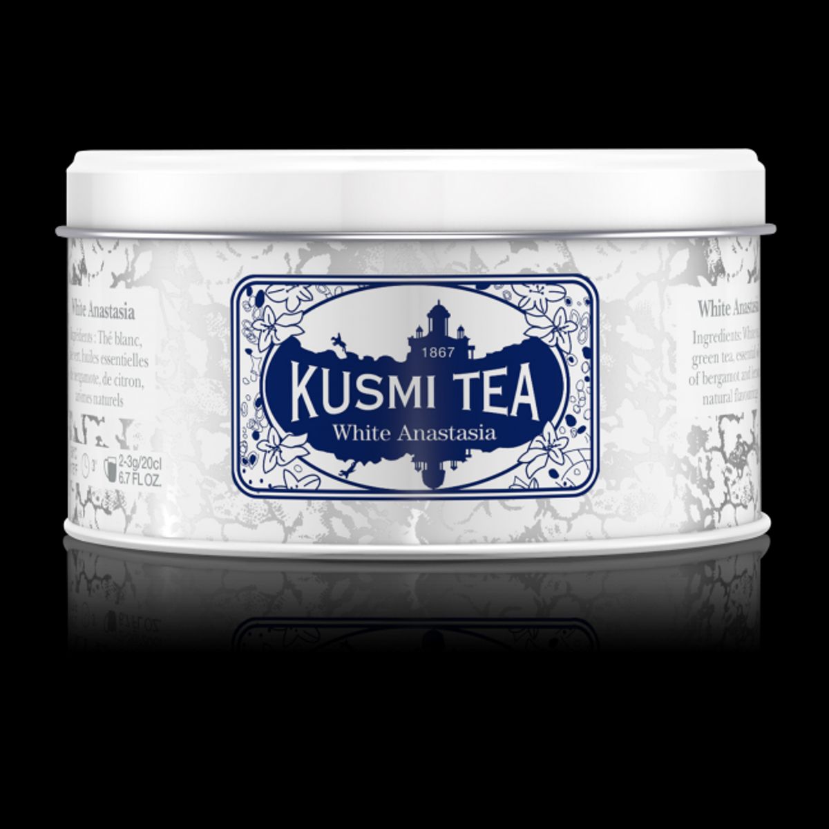 Kusmi White Anastasia Øko, 90g.