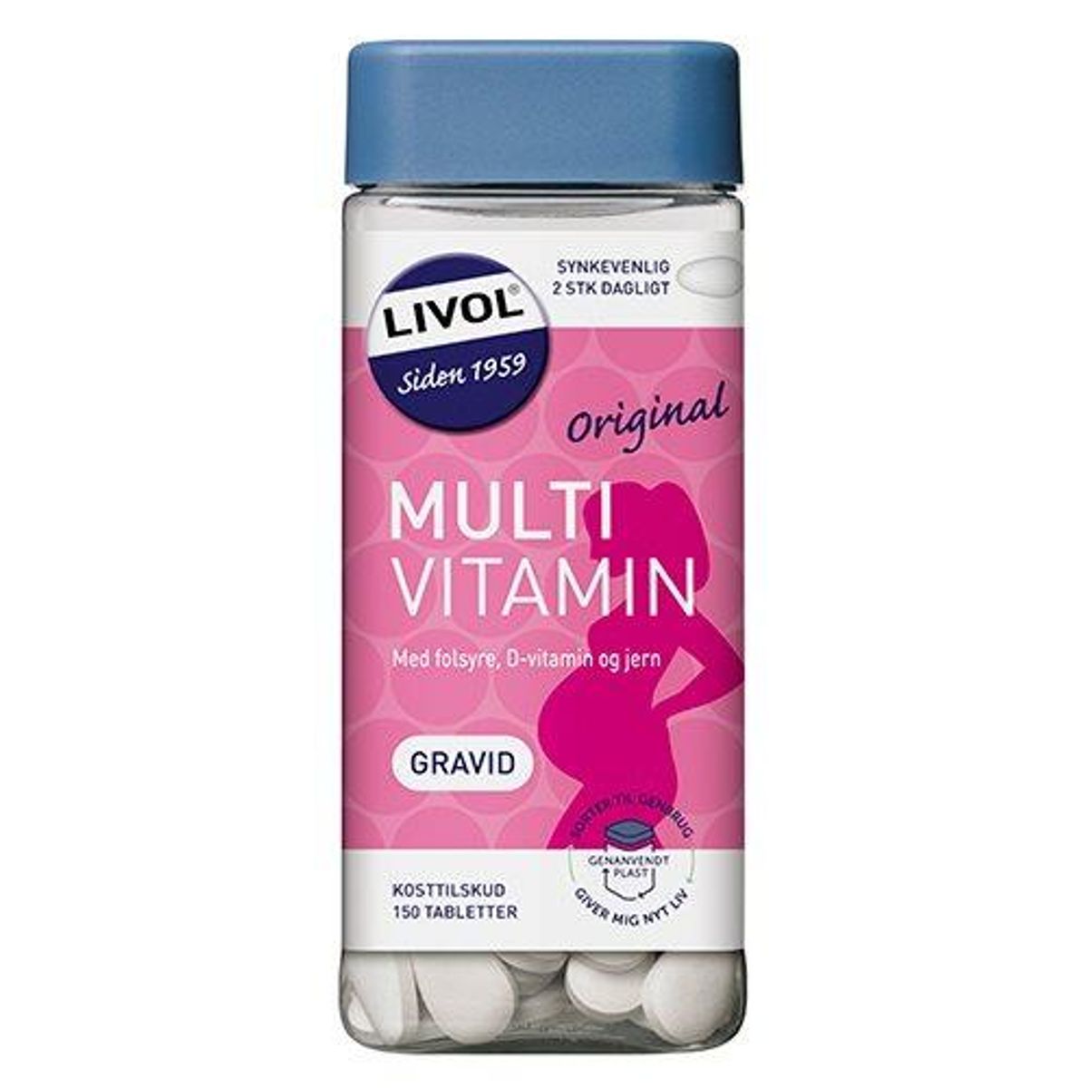 Livol multi total gravid, 150 tab/137g