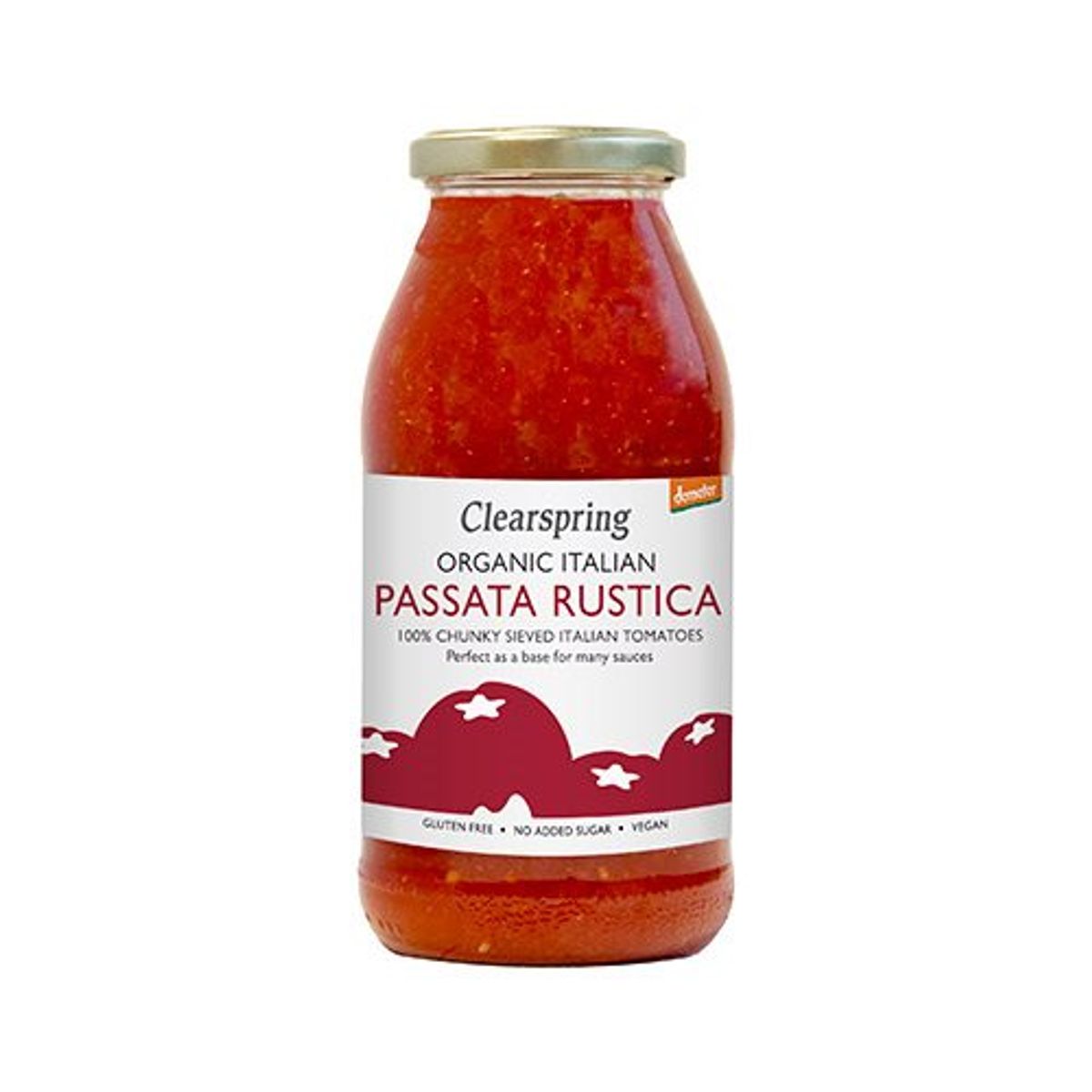 Clearspring Tomatpure Rustica (Passata) Ø, 510g