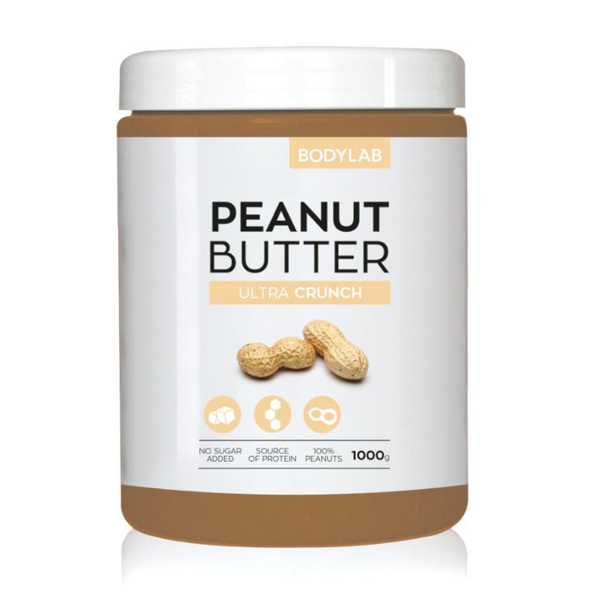 Bodylab Peanut Butter - Ultra Crunch, 1kg.