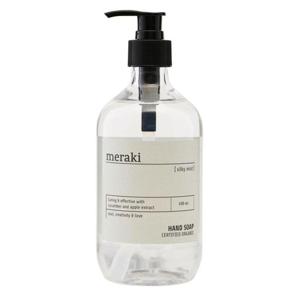 Meraki Håndsæbe, Silky mist, 490 ml.