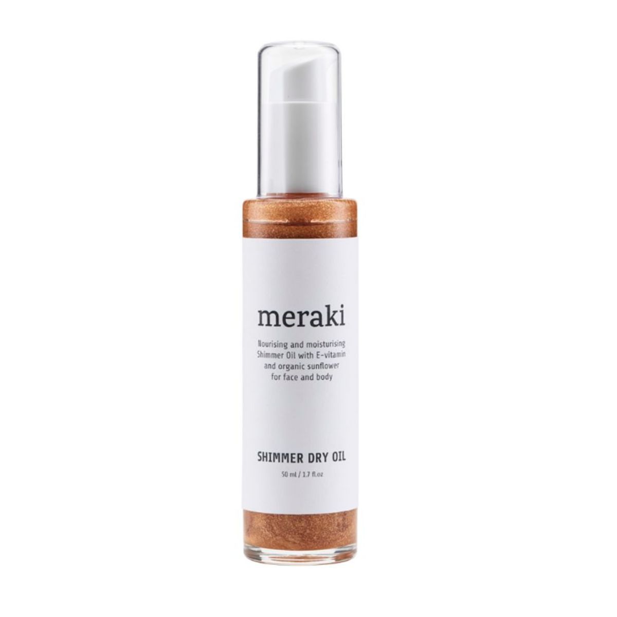 Meraki Shimmer dry oil, 50 ml.