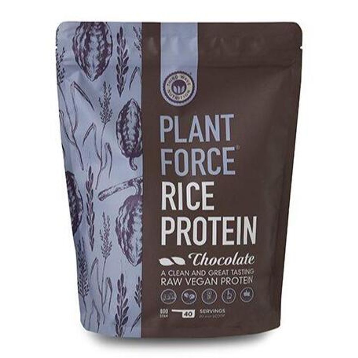 Plantforce Risprotein chokolade, 800g