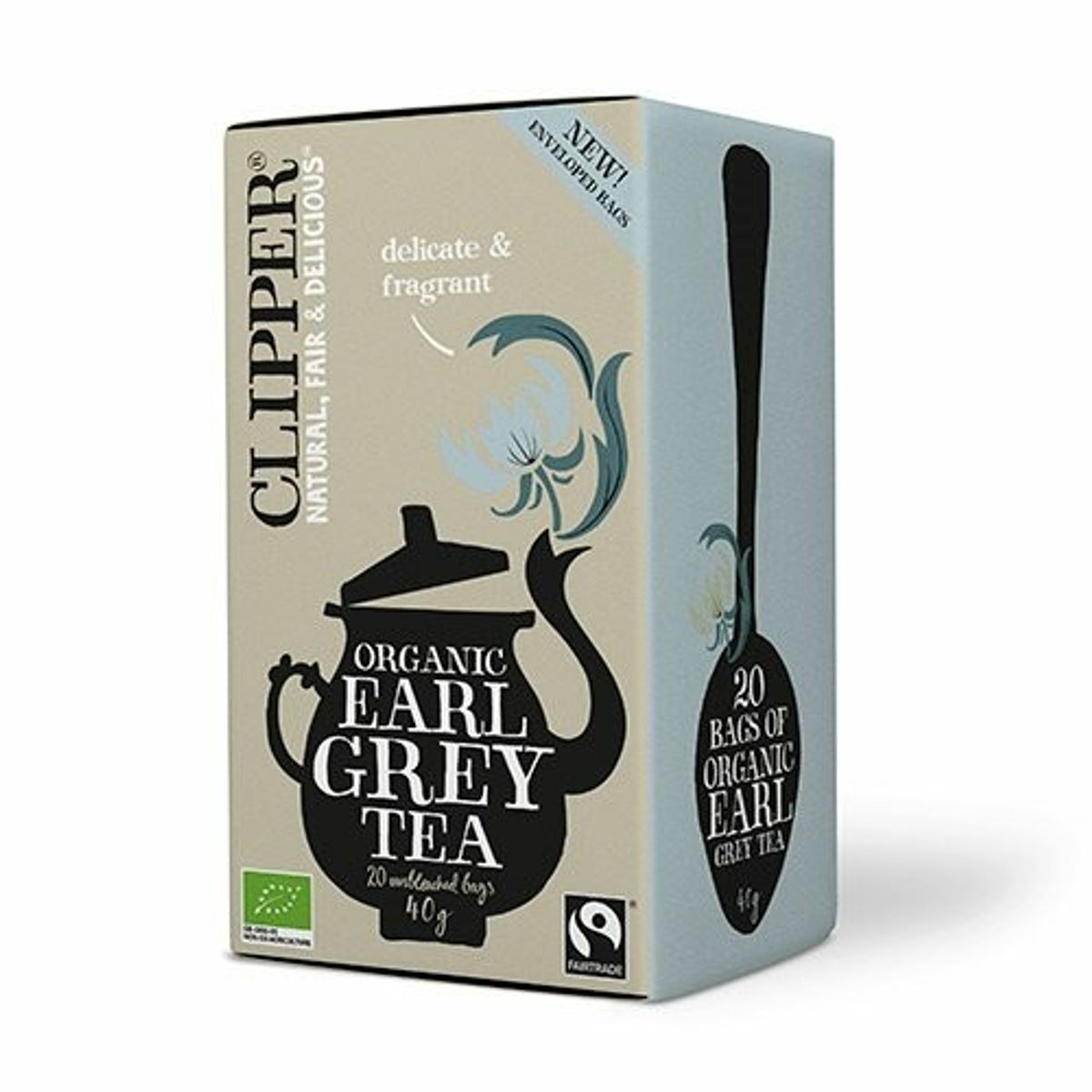 Clipper Te Earl Grey Te Ø, 40g