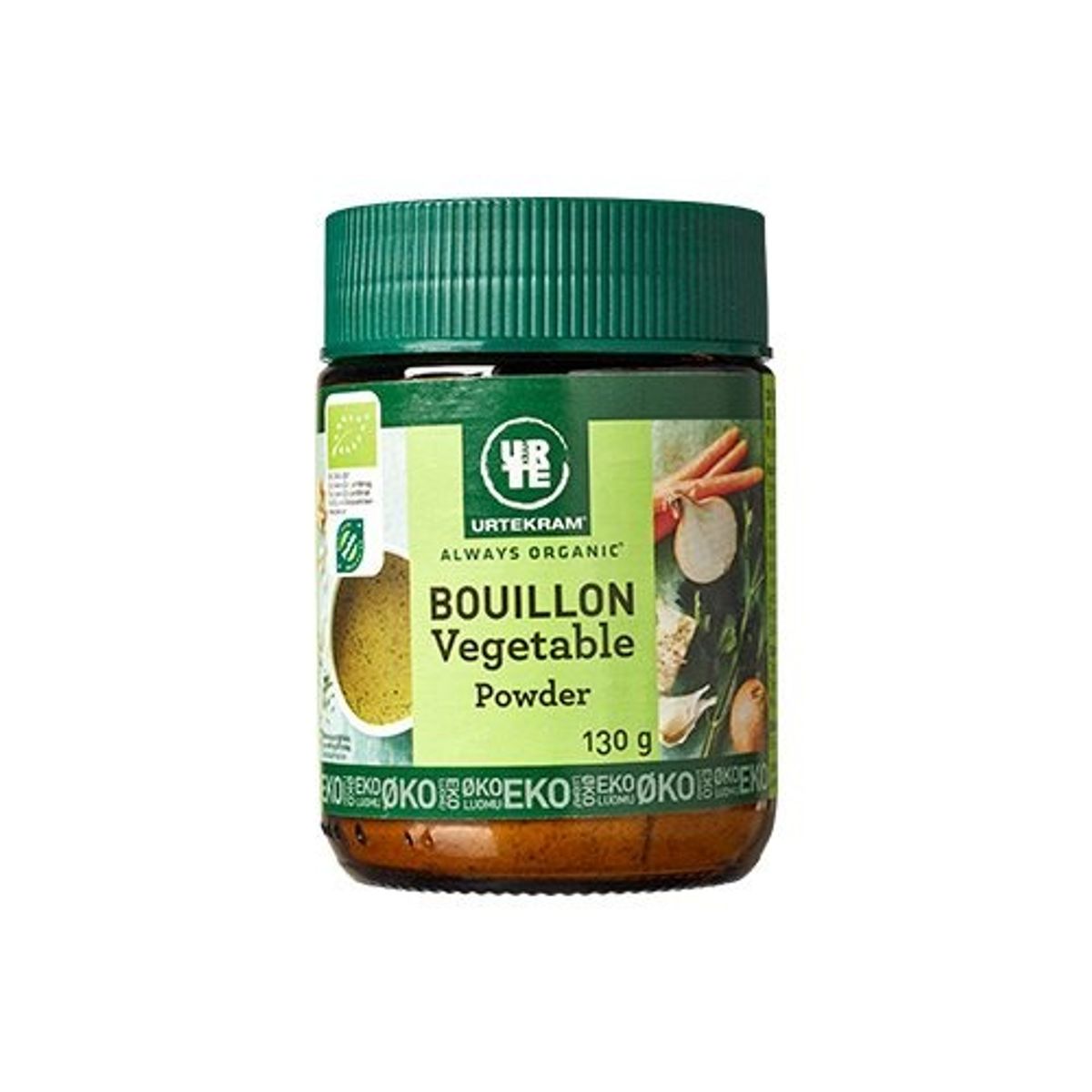 Bouillon pulver grøntsag Ø, 130g