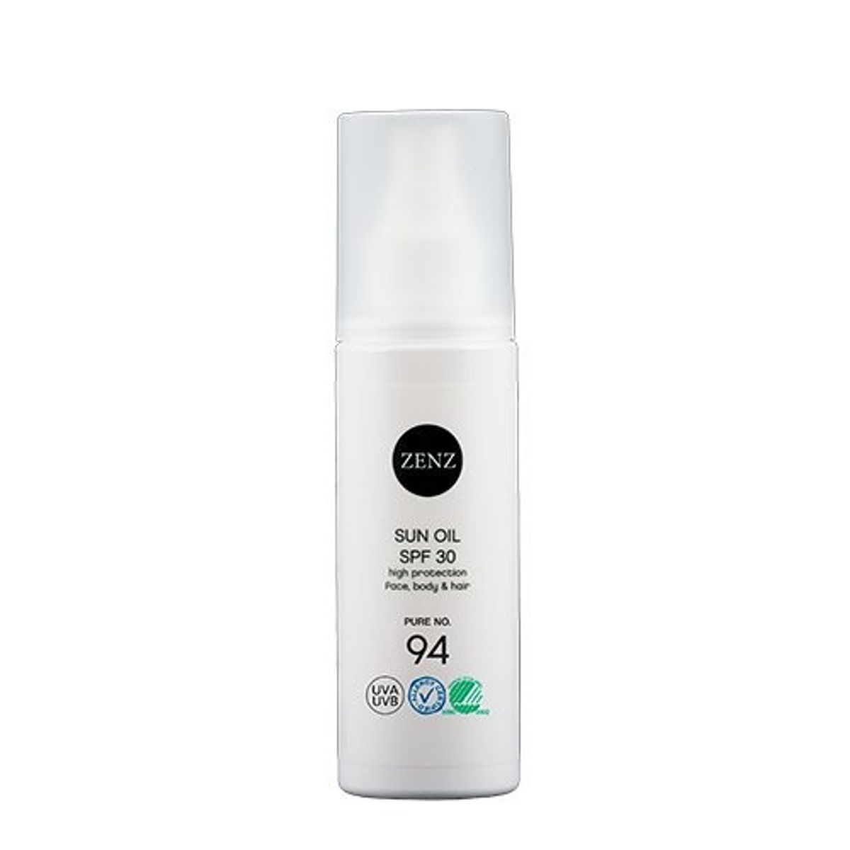 Zenz Organic Sun oil SPF 30 No. 94 Pure, 150 ml.