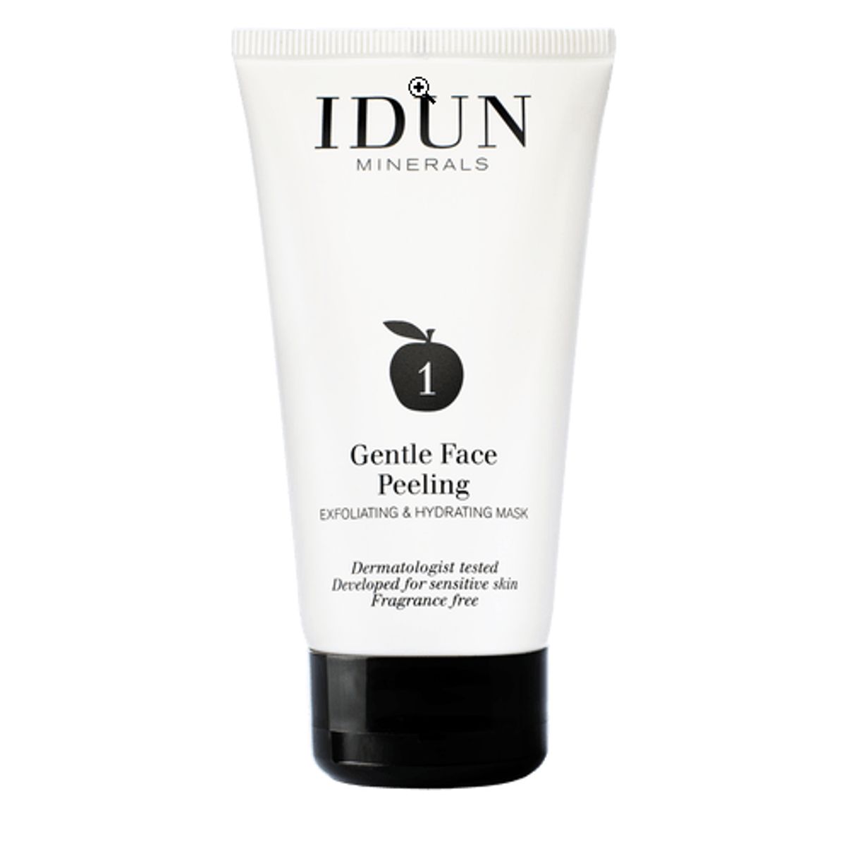 IDUN Minerals Gentle Exfoliating cream, 75ml.