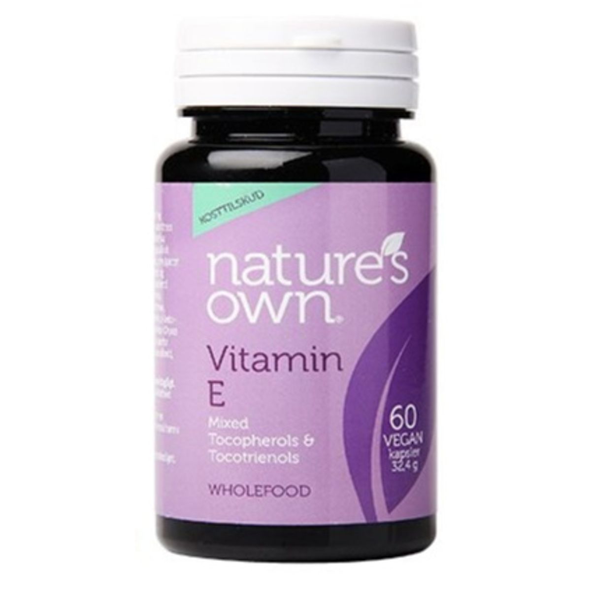 Natures Own Vitamin E Mixed Tocopherols & Tocotrieno, 60kap.