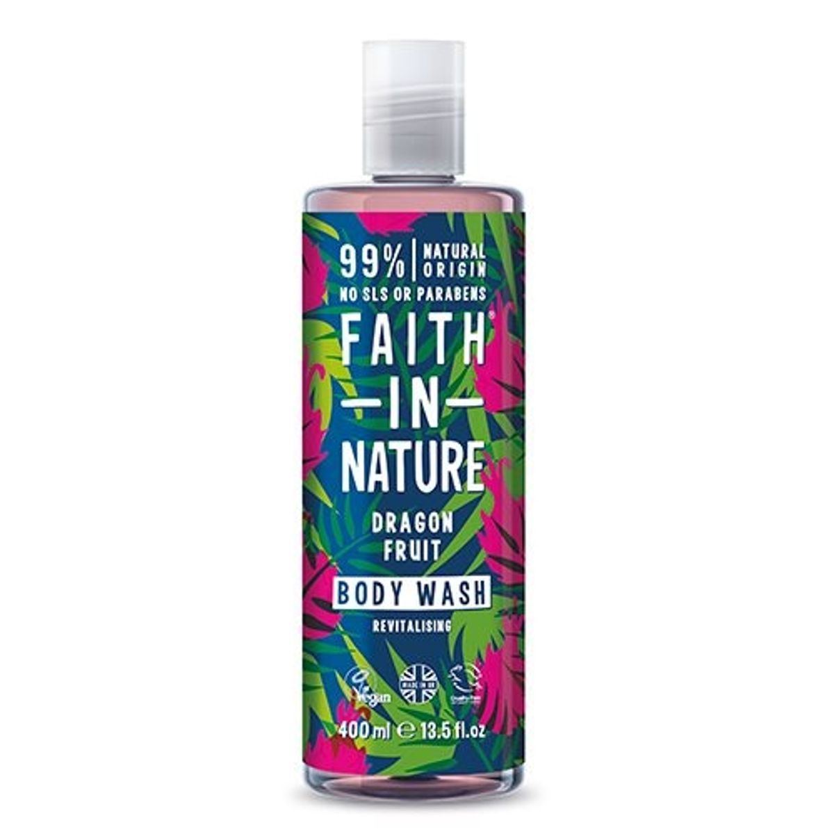 Faith in Nature Body Wash Dragon Fruit, 400ml