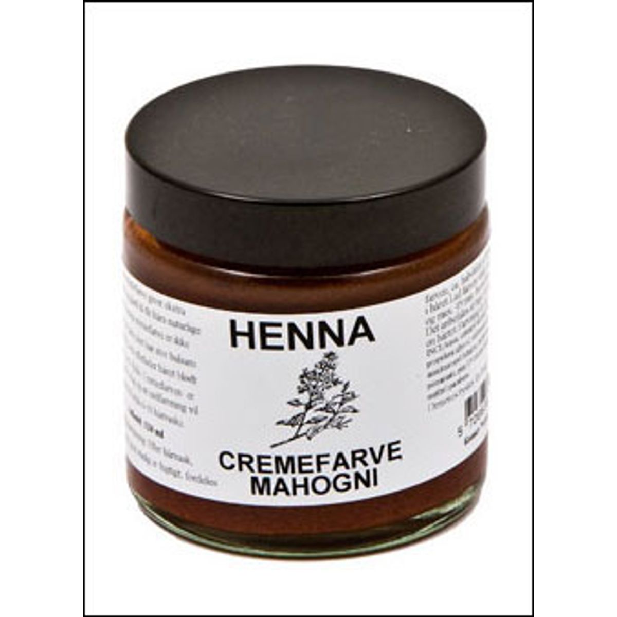 Henna Cremefarve - Mahogni, 120ml.